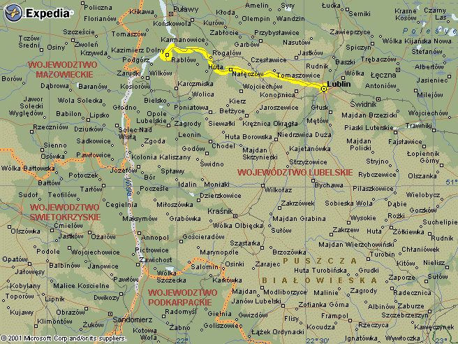 Tour map day 3